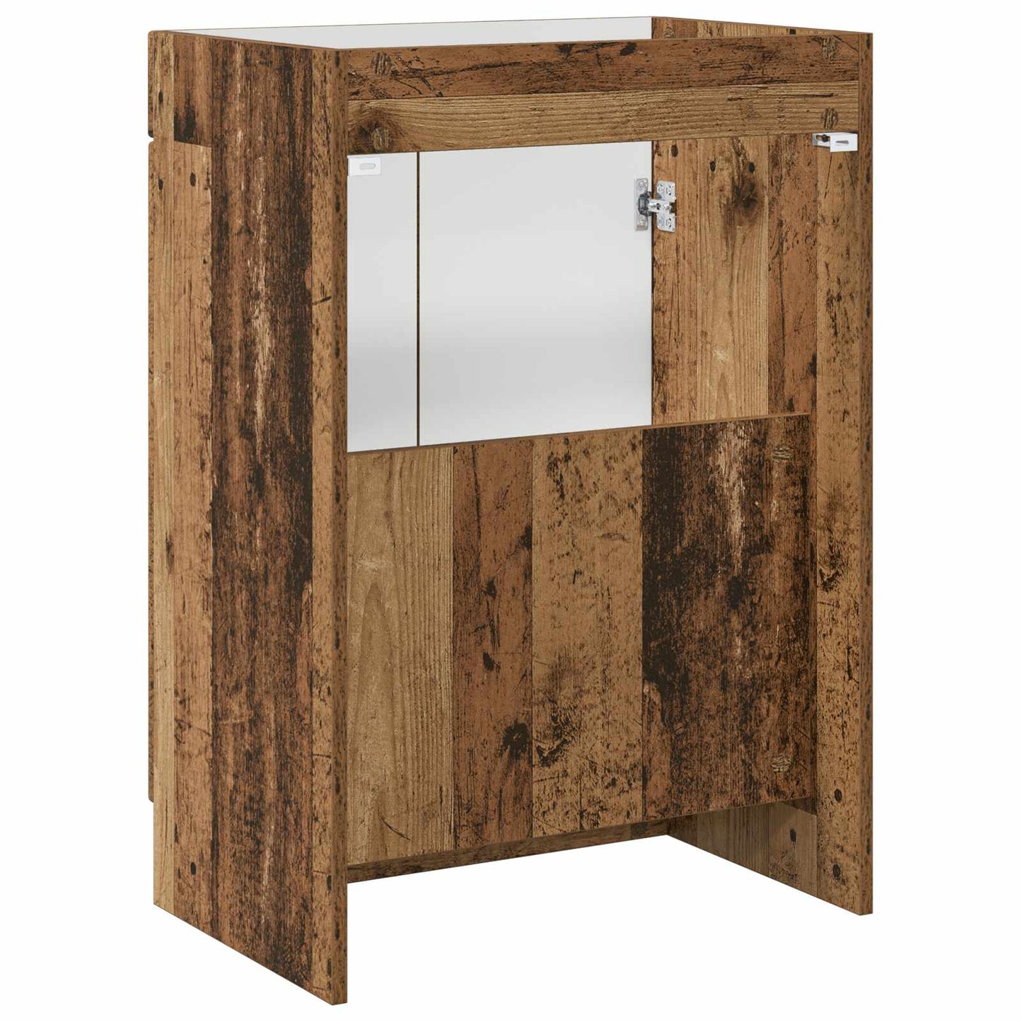 Koupelnová Skříňka Pod Umyvadlo Staré Dřevo 78,5 X 37,5 X 81 Cm
