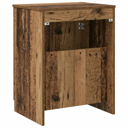 Koupelnová Skříň Staré Dřevo 54 X 41 X 70 Cm Kompozitní Dřevo