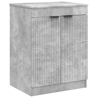 Koupelnová Skříň Betonově Šedá 54 X 41 X 70 Cm Kompozitní Dřevo