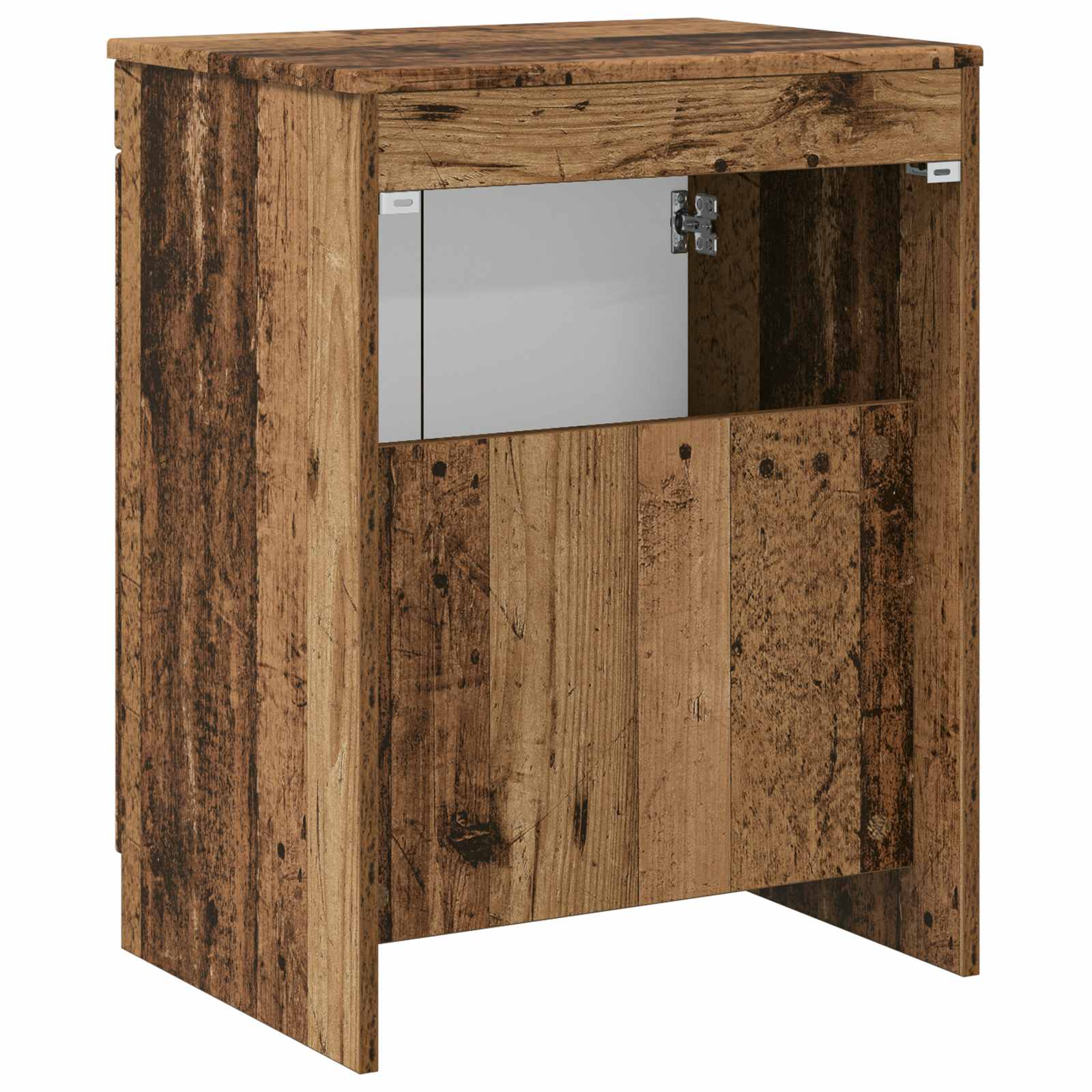 Koupelnová Skříň Staré Dřevo 54 X 41 X 70 Cm Kompozitní Dřevo