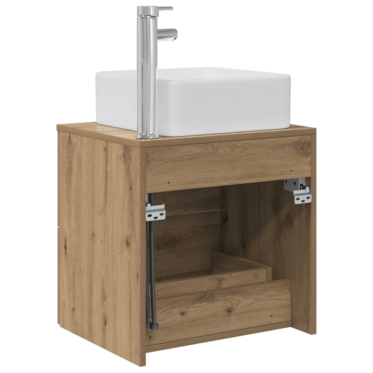 Nástěnný Umyvadlový Pult Dub Artisan 53 X 34,5 X 63 Cm