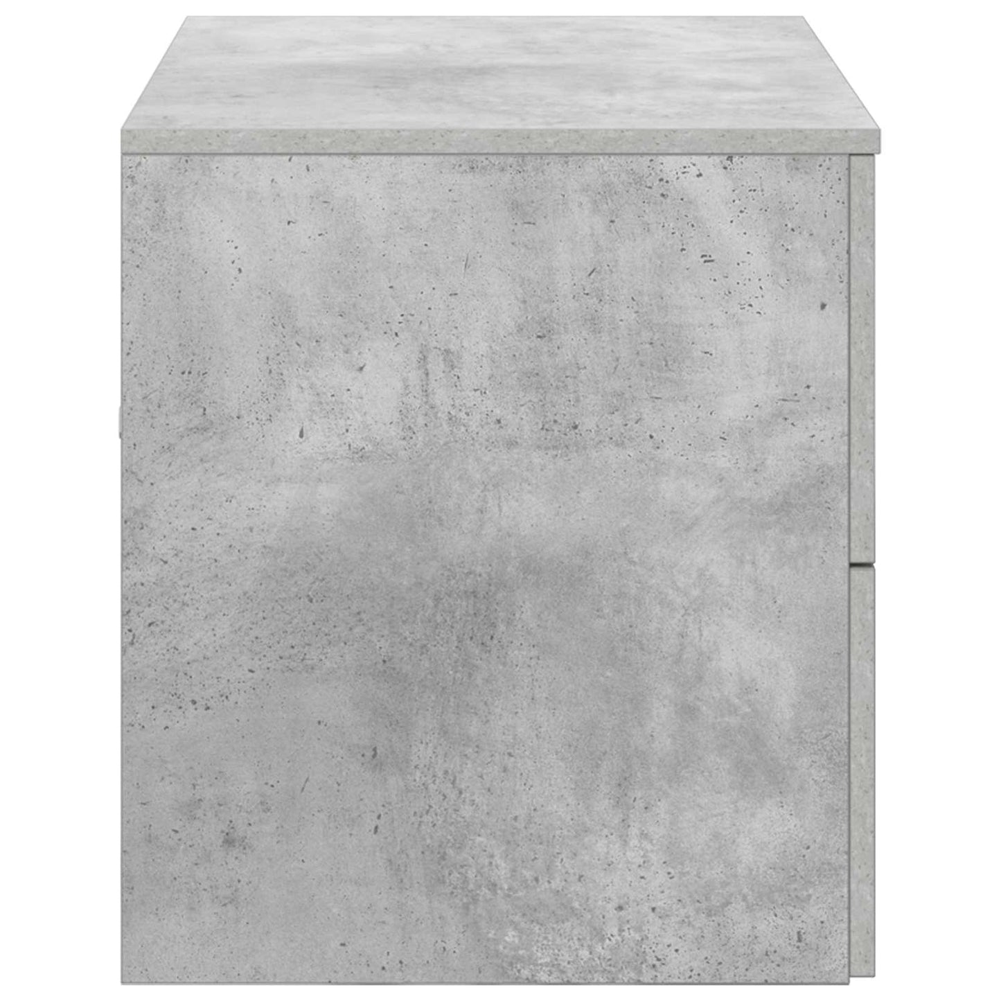 Nástěnná Koupelnová Skříňka Betonově Šedá 62,5 X 44,5 X 50 Cm