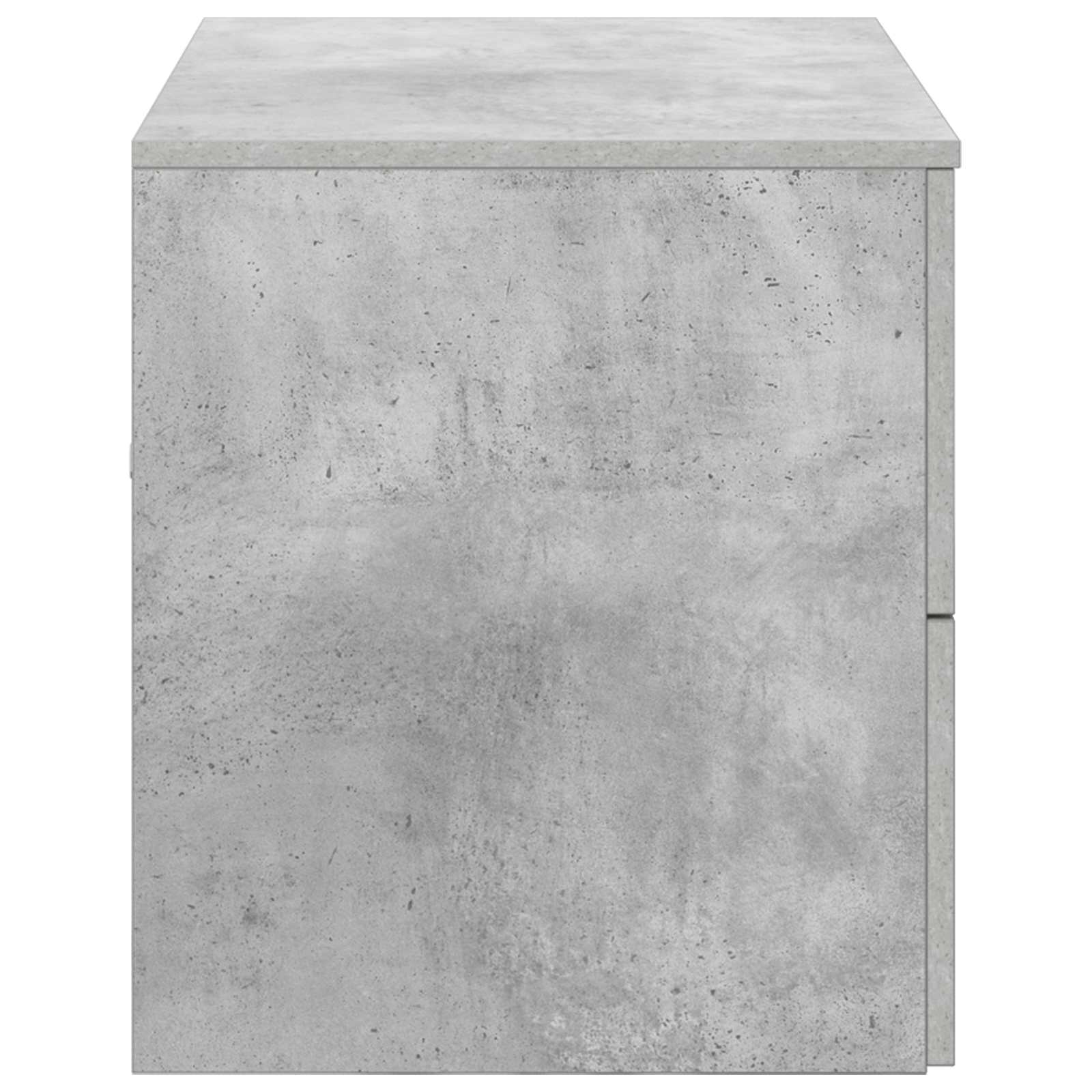 Nástěnná Koupelnová Skříňka Betonově Šedá 62,5 X 44,5 X 50 Cm