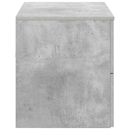 Nástěnná Koupelnová Skříňka Betonově Šedá 62,5 X 44,5 X 50 Cm