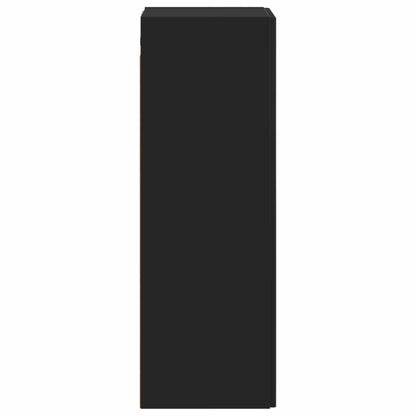 Nástěnná Koupelnová Skříň Černá 33 X 34,5 X 60 Cm