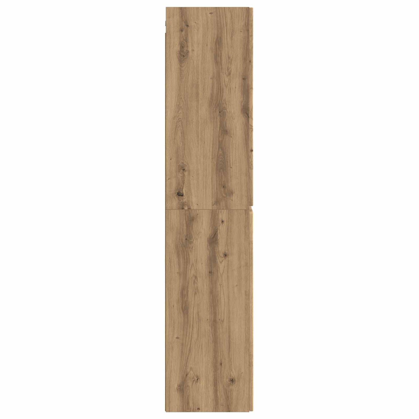 Nástěnná Koupelnová Skříň Dub Artisan 33 X 34,5 X 160 Cm