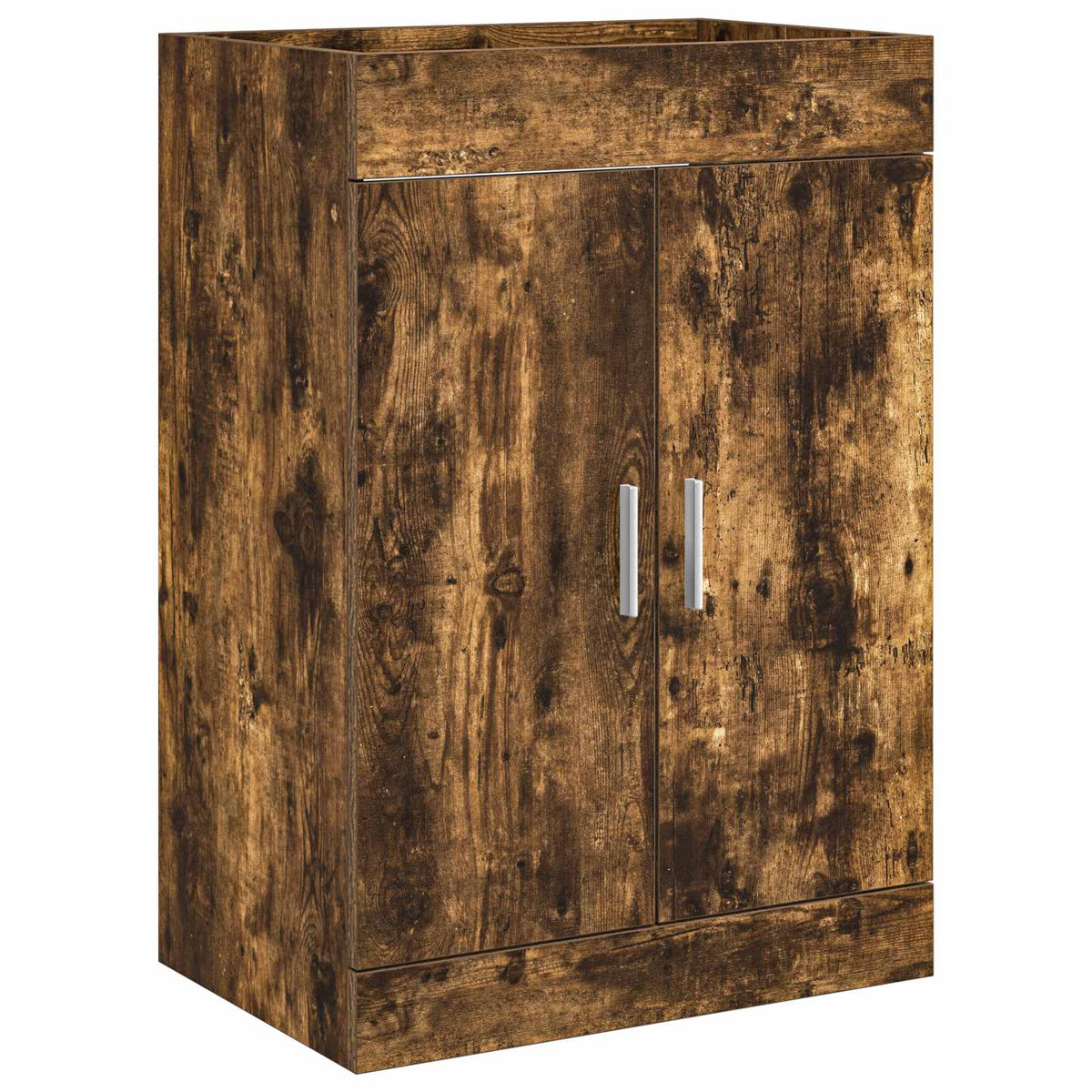 Koupelnová Skříňka Pod Umyvadlo Kouřový Dub 56 X 37,5 X 81 Cm