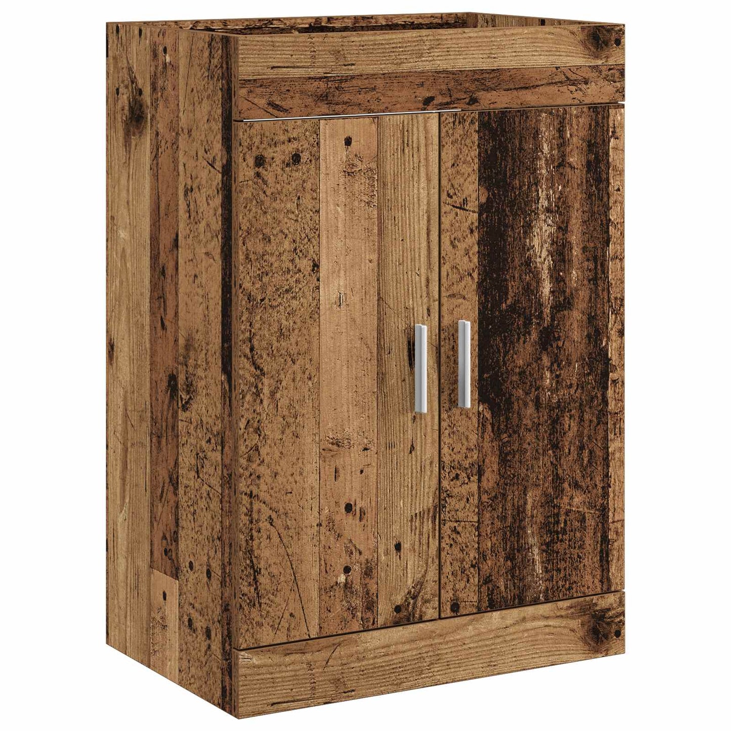 Koupelnová Skříňka Pod Umyvadlo Staré Dřevo 56 X 37,5 X 81 Cm
