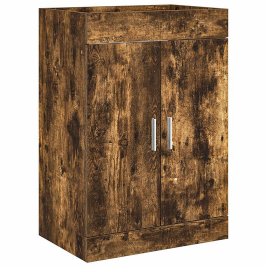 Koupelnová Skříňka Pod Umyvadlo Kouřový Dub 78,5 X 37,5 X 81 Cm
