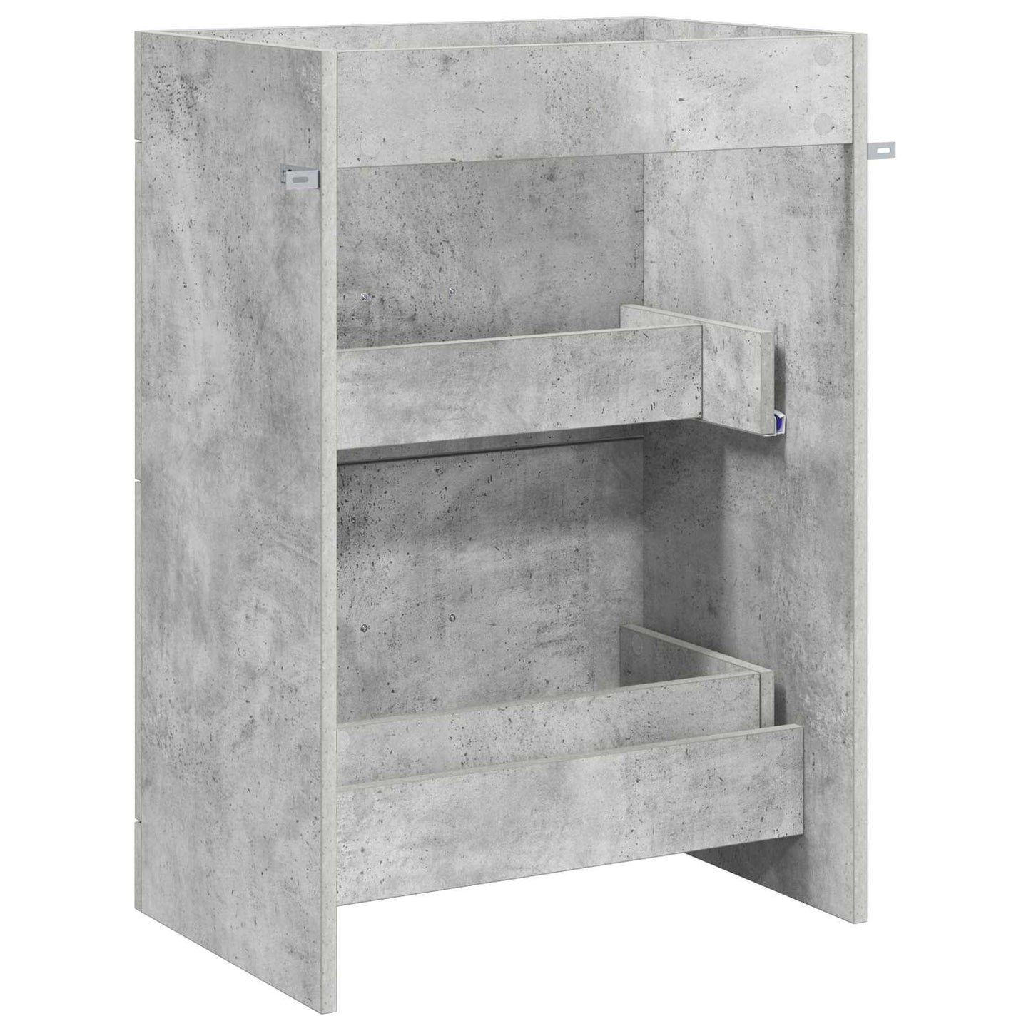 Koupelnová Skříňka Pod Umyvadlo Betonově Šedá 56 X 37,5 X 81 Cm