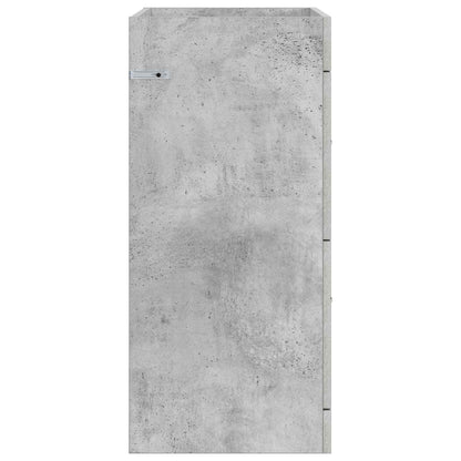 Koupelnová Skříňka Pod Umyvadlo Betonově Šedá 56 X 37,5 X 81 Cm