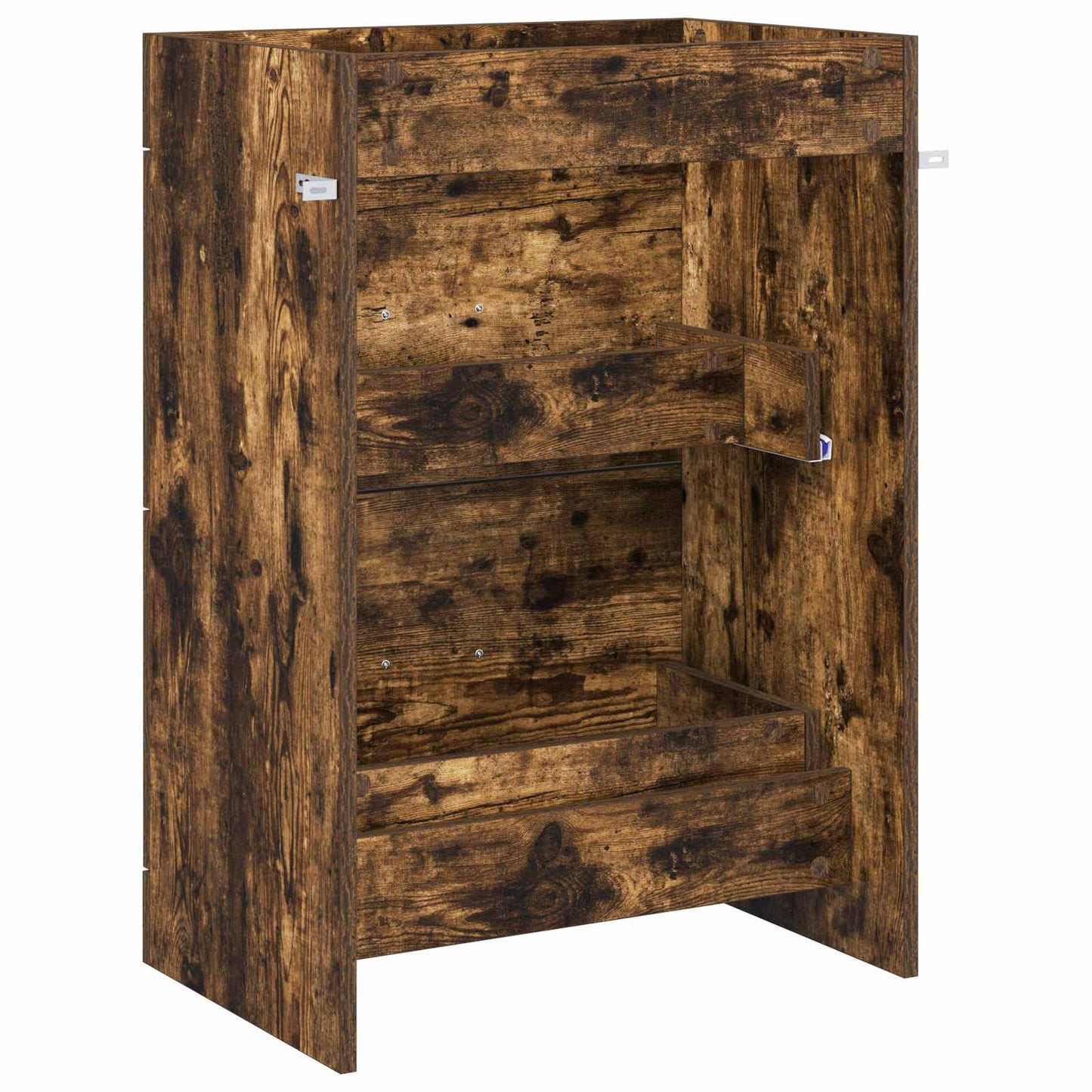 Koupelnová Skříňka Pod Umyvadlo Kouřový Dub 56 X 37,5 X 81 Cm