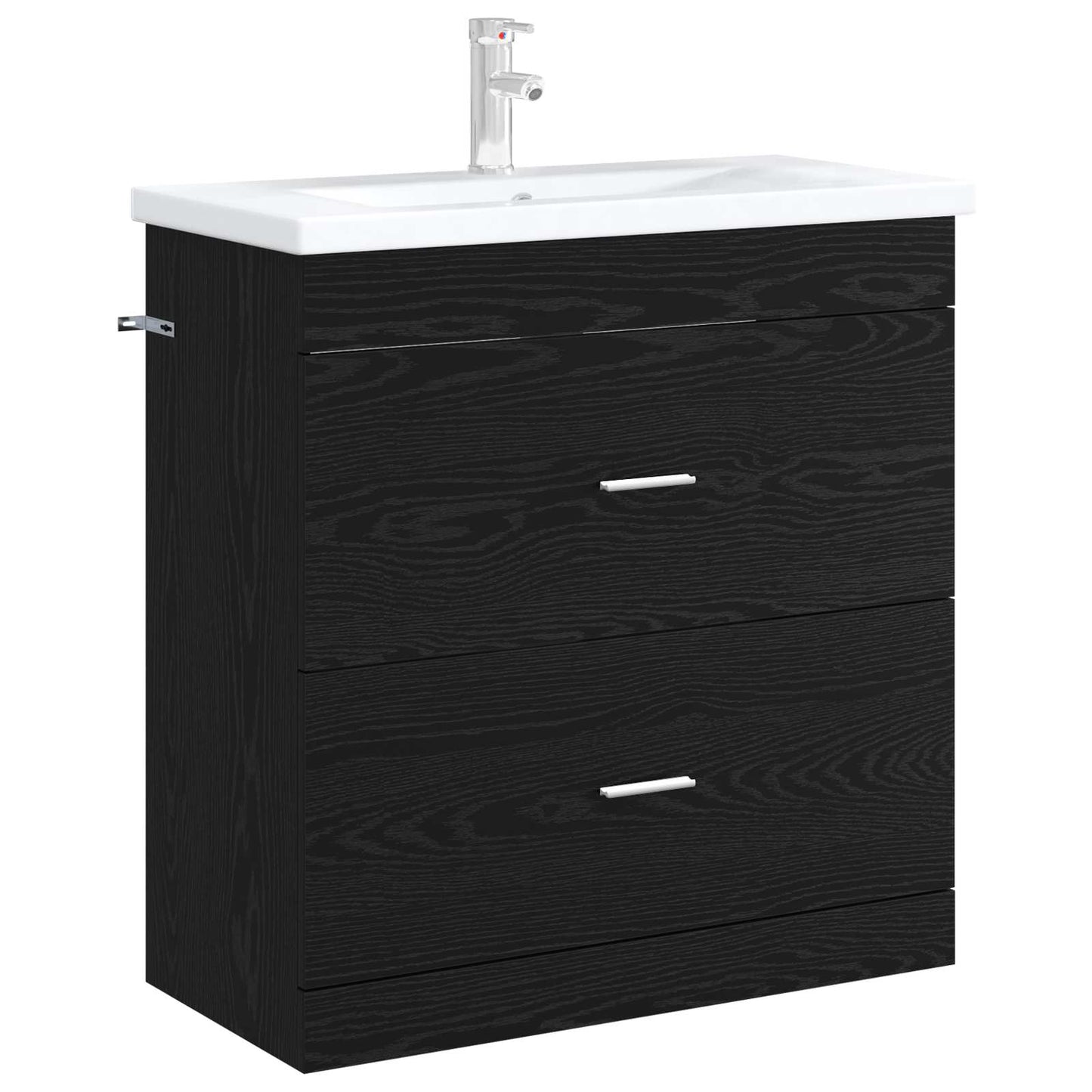 Koupelnová Skříňka Pod Umyvadlo Černý Dub 78,5 X 37,5 X 81 Cm