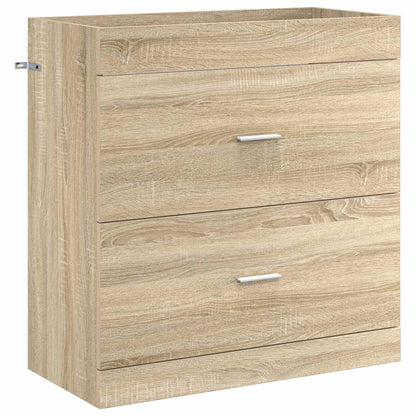 Koupelnová Skříňka Pod Umyvadlo Dub Sonoma 78,5 X 37,5 X 81 Cm