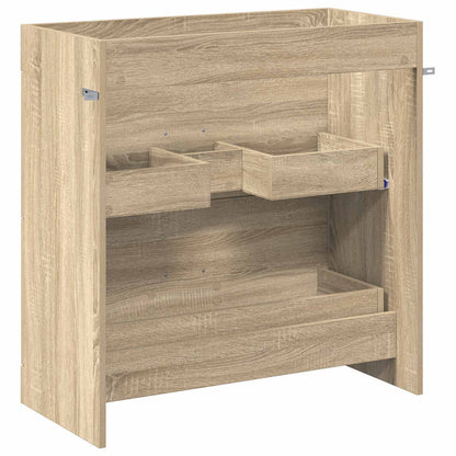 Koupelnová Skříňka Pod Umyvadlo Dub Sonoma 78,5 X 37,5 X 81 Cm