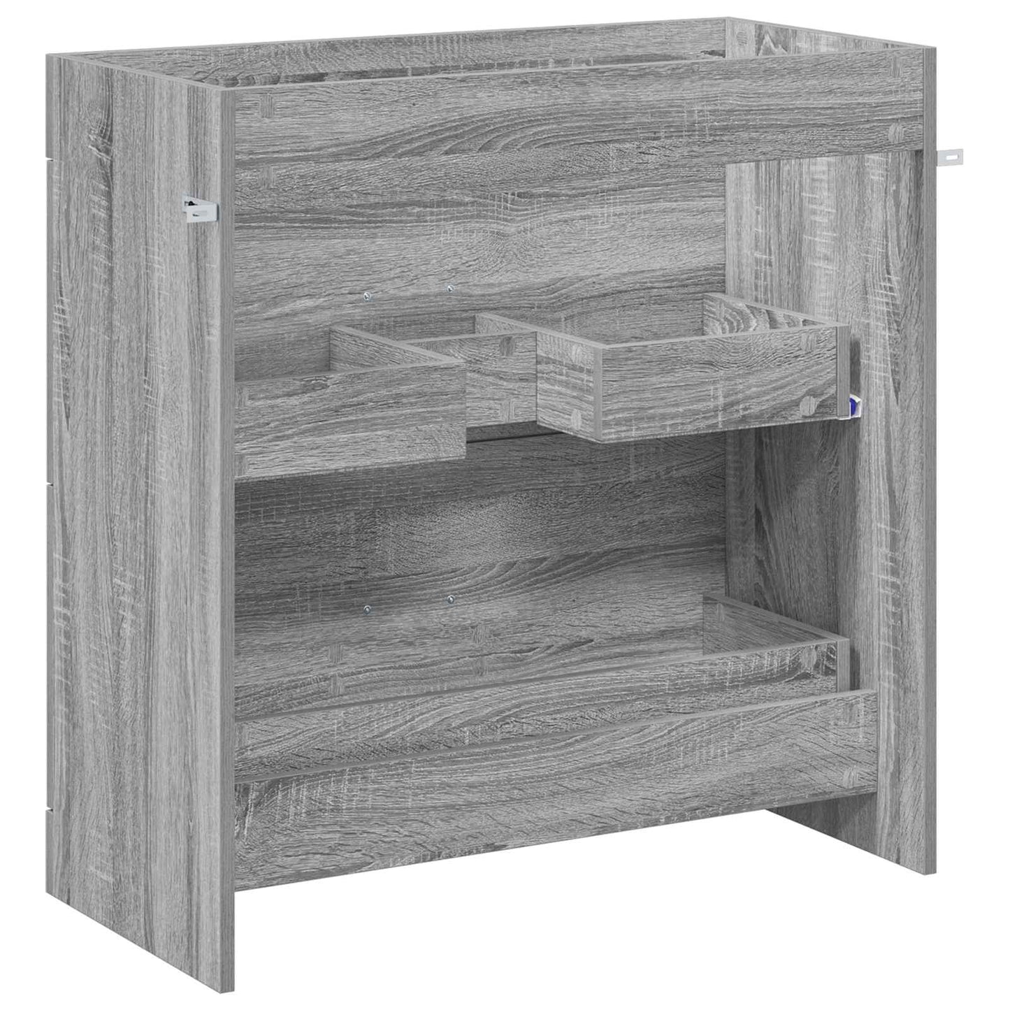 Koupelnová Skříňka Pod Umyvadlo Šedý Sonoma 78,5 X 37,5 X 81 Cm