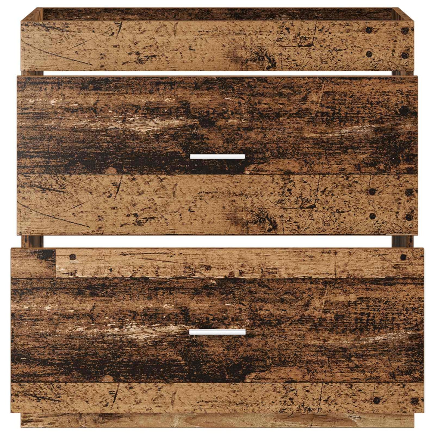 Koupelnová Skříňka Pod Umyvadlo Staré Dřevo 78,5 X 37,5 X 81 Cm
