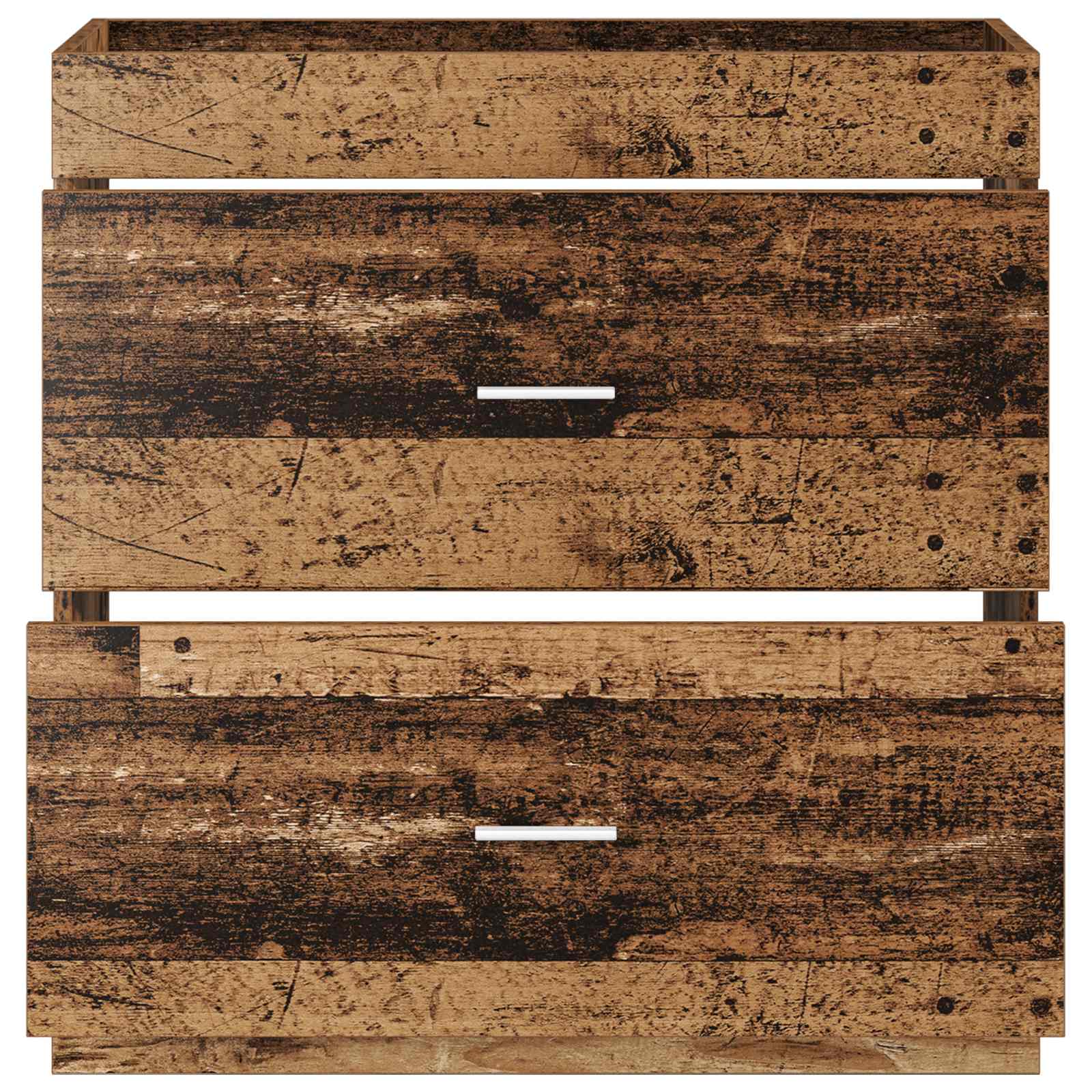 Koupelnová Skříňka Pod Umyvadlo Staré Dřevo 78,5 X 37,5 X 81 Cm