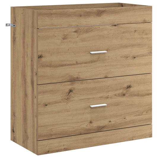 Koupelnová Skříňka Pod Umyvadlo Dub Artisan 78,5 X 37,5 X 81 Cm