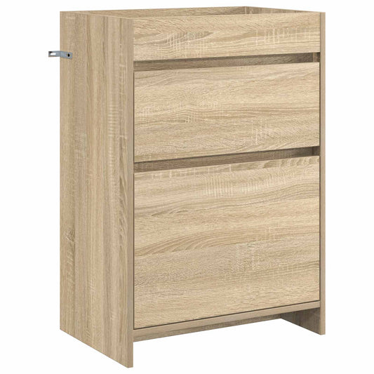 Koupelnová Skříňka Pod Umyvadlo Dub Sonoma 56 X 37,5 X 81 Cm