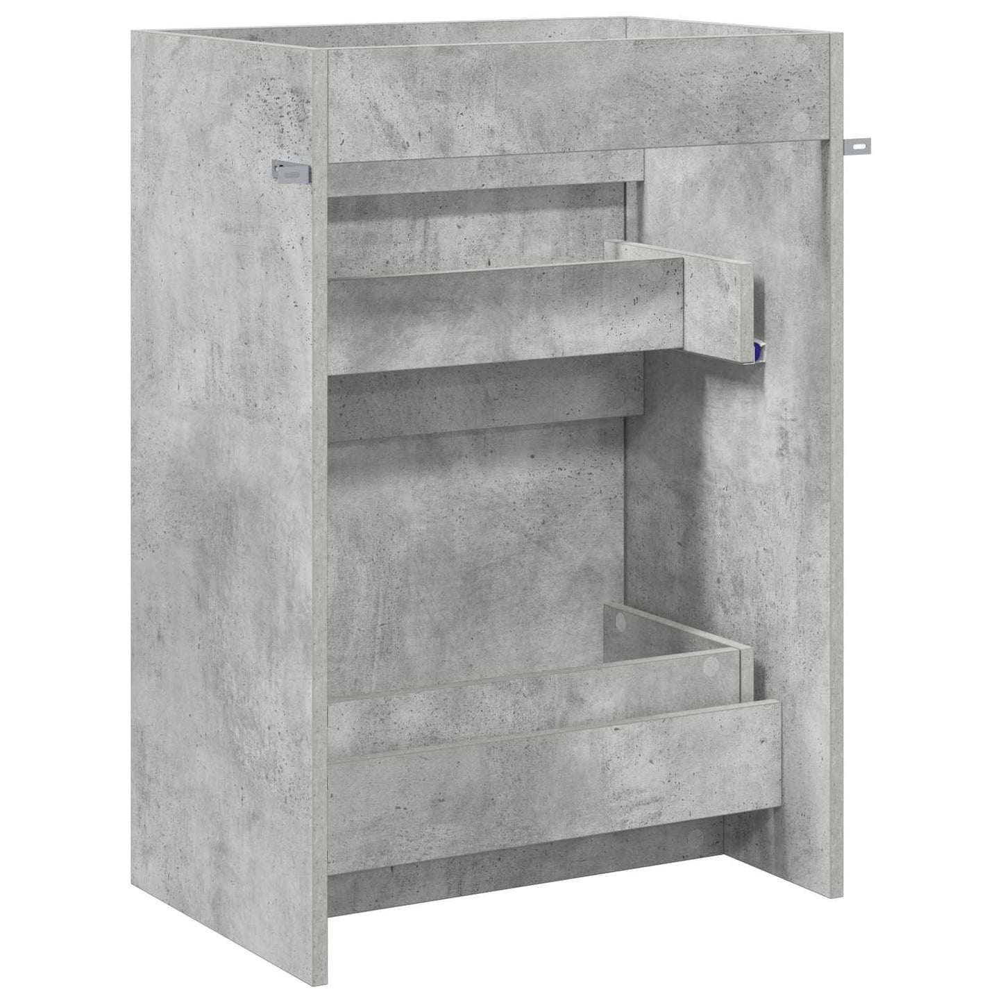 Koupelnová Skříňka Pod Umyvadlo Betonově Šedá 56 X 37,5 X 81 Cm