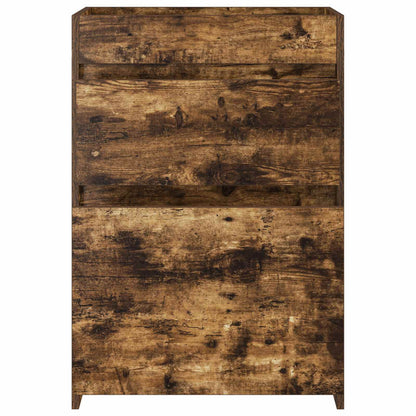 Koupelnová Skříňka Pod Umyvadlo Kouřový Dub 56 X 37,5 X 81 Cm