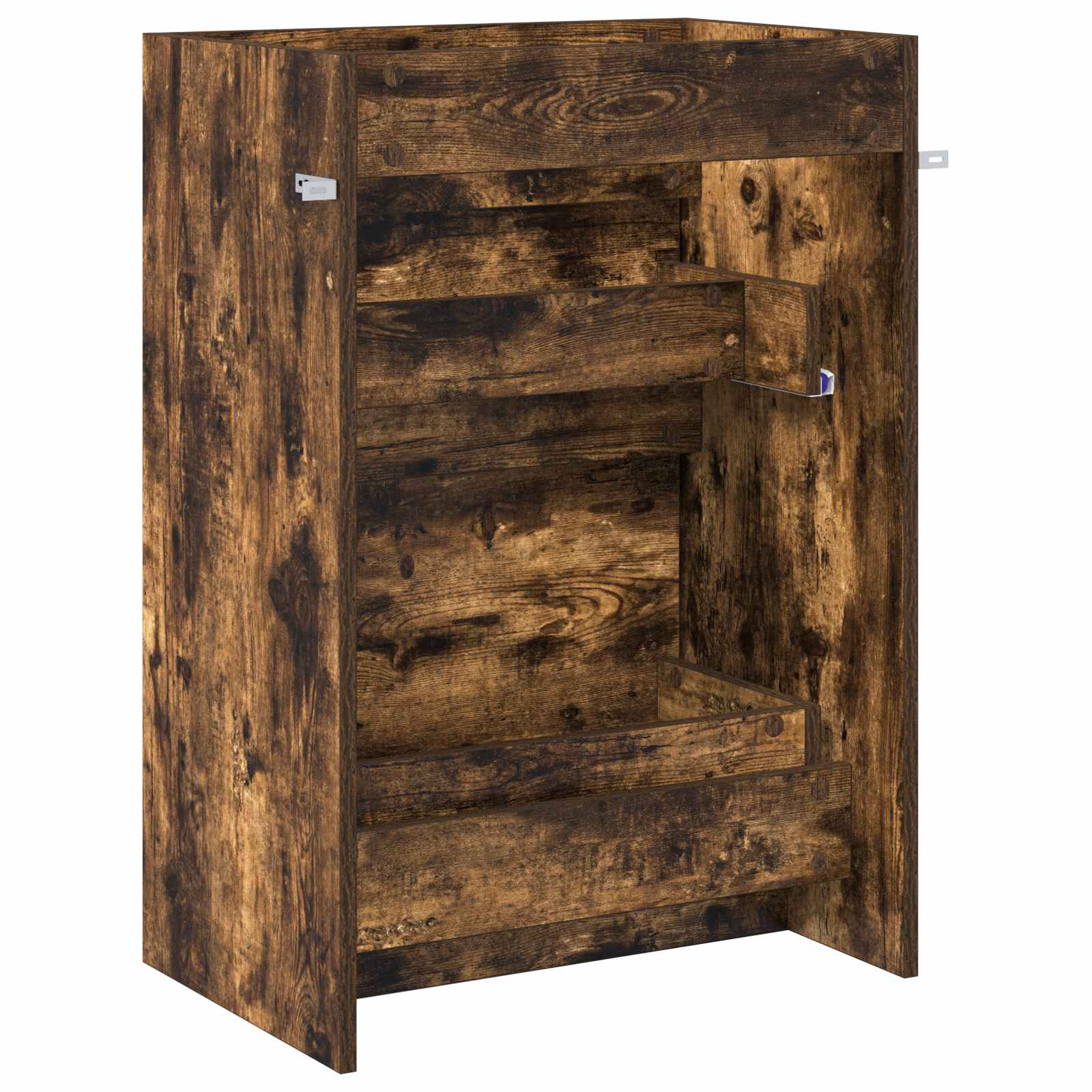 Koupelnová Skříňka Pod Umyvadlo Kouřový Dub 56 X 37,5 X 81 Cm