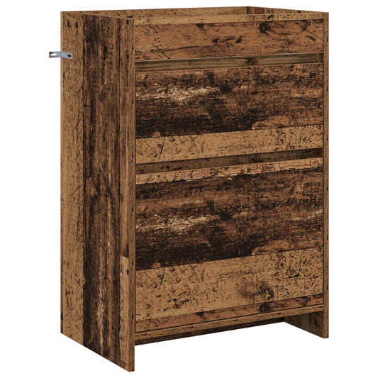 Koupelnová Skříňka Pod Umyvadlo Staré Dřevo 56 X 37,5 X 81 Cm