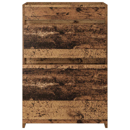 Koupelnová Skříňka Pod Umyvadlo Staré Dřevo 56 X 37,5 X 81 Cm