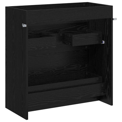 Koupelnová Skříňka Pod Umyvadlo Černý Dub 78,5 X 37,5 X 81 Cm