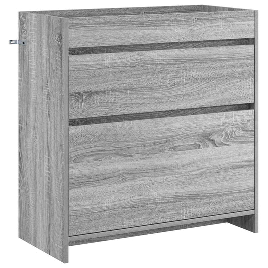 Koupelnová Skříňka Pod Umyvadlo Šedý Sonoma 78,5 X 37,5 X 81 Cm
