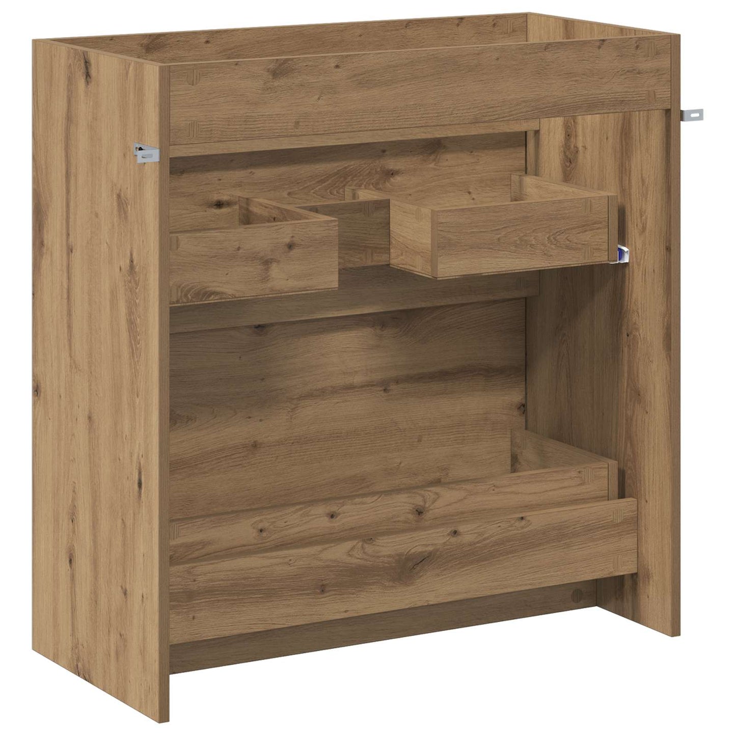 Koupelnová Skříňka Pod Umyvadlo Dub Artisan 78,5 X 37,5 X 81 Cm