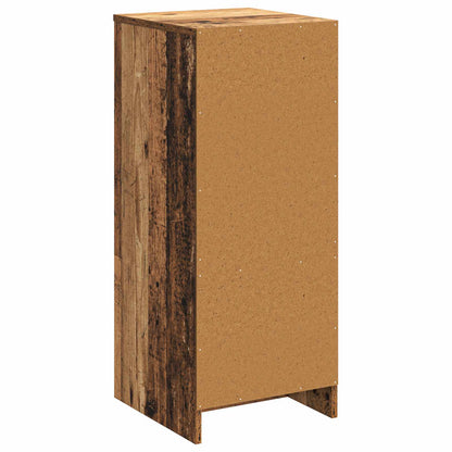 Koupelnová Skříň Staré Dřevo 35 X 36,5 X 85 Cm Kompozitní Dřevo