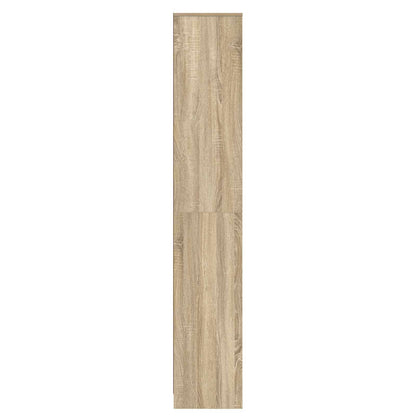 Koupelnová Skříň Dub Sonoma 30 X 33 X 190 Cm Kompozitní Dřevo