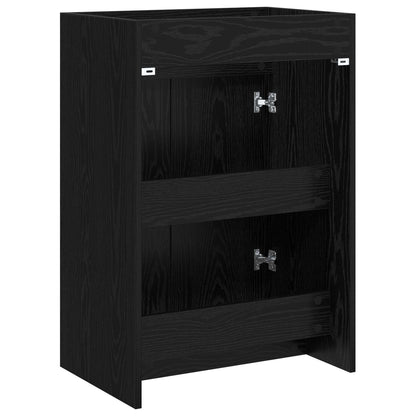 Koupelnová Skříňka Pod Umyvadlo Černý Dub 56 X 37,5 X 81 Cm