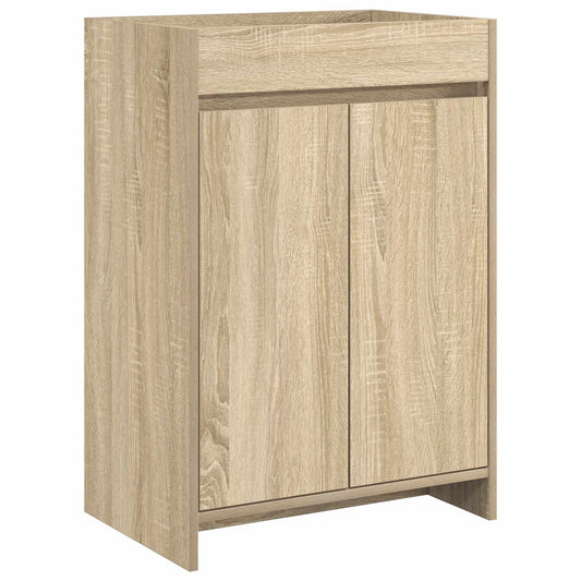 Koupelnová Skříňka Pod Umyvadlo Dub Sonoma 56 X 37,5 X 81 Cm