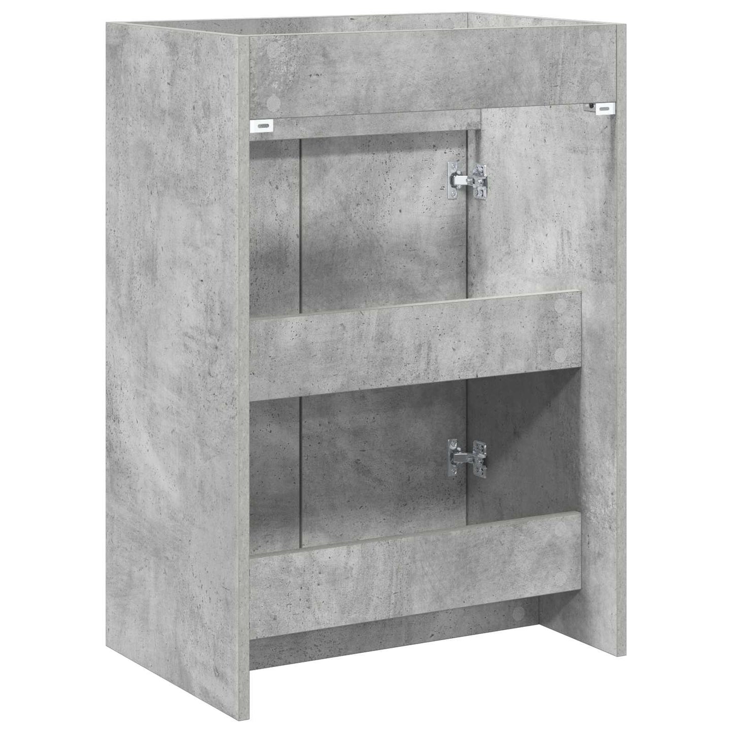 Koupelnová Skříňka Pod Umyvadlo Betonově Šedá 56 X 37,5 X 81 Cm
