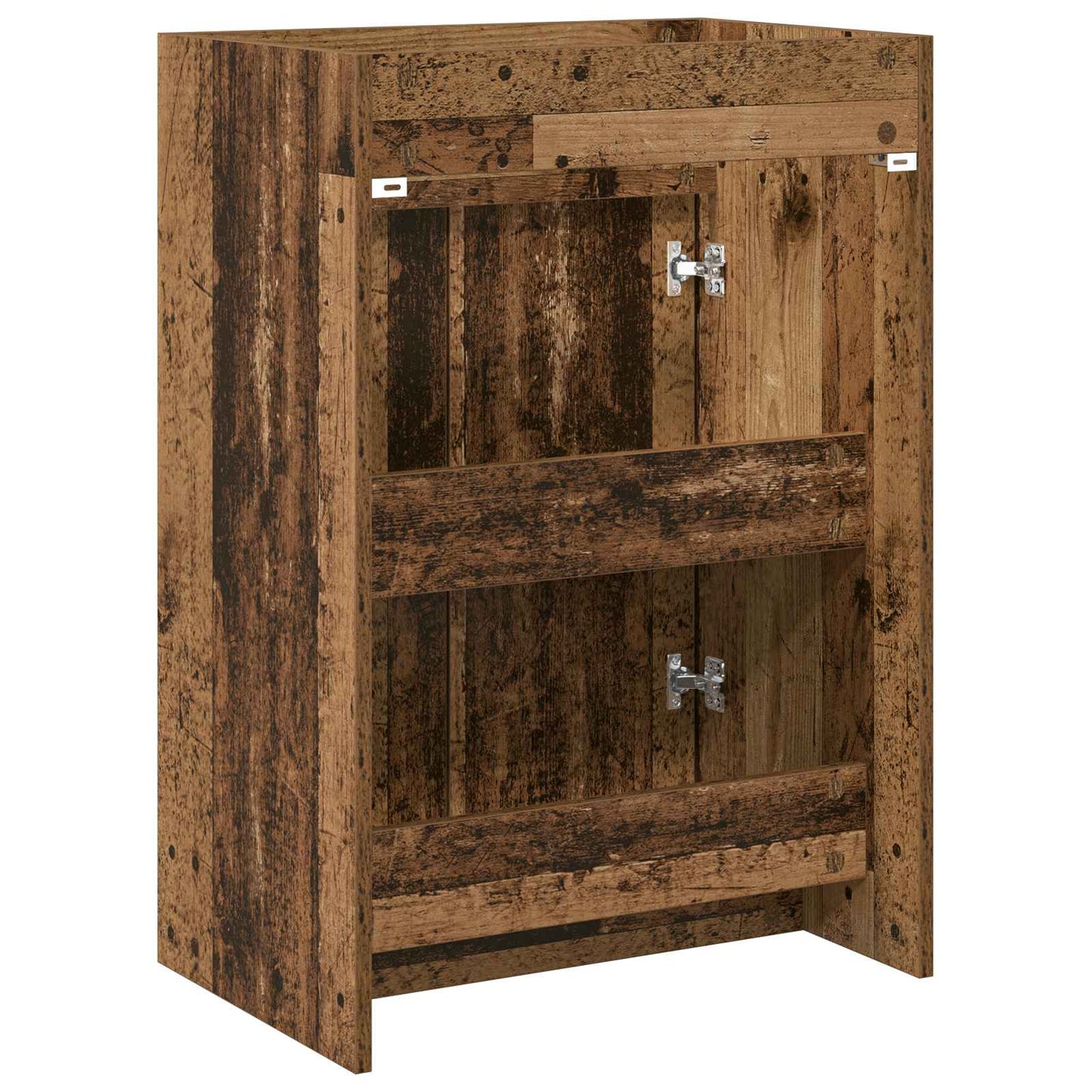 Koupelnová Skříňka Pod Umyvadlo Staré Dřevo 56 X 37,5 X 81 Cm