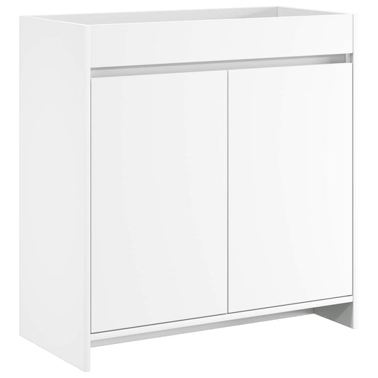 Koupelnová Skříňka Pod Umyvadlo Bílá 78,5 X 37,5 X 81 Cm