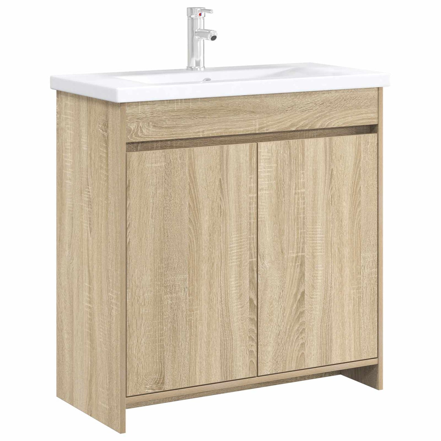 Koupelnová Skříňka Pod Umyvadlo Dub Sonoma 78,5 X 37,5 X 81 Cm