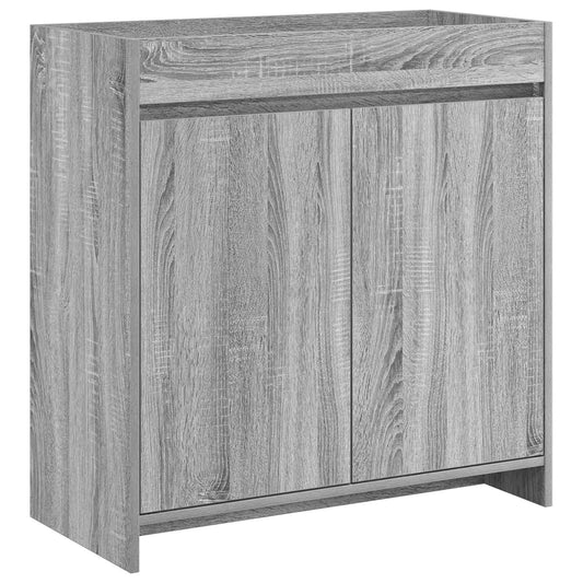 Koupelnová Skříňka Pod Umyvadlo Šedý Sonoma 78,5 X 37,5 X 81 Cm