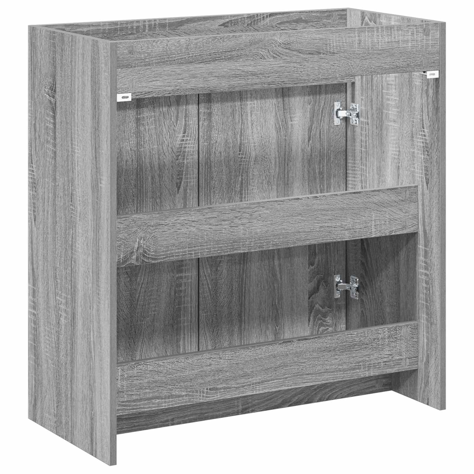 Koupelnová Skříňka Pod Umyvadlo Šedý Sonoma 78,5 X 37,5 X 81 Cm