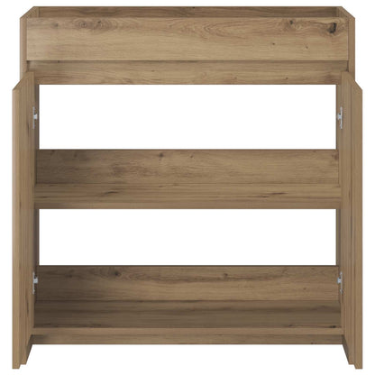Koupelnová Skříňka Pod Umyvadlo Dub Artisan 78,5 X 37,5 X 81 Cm