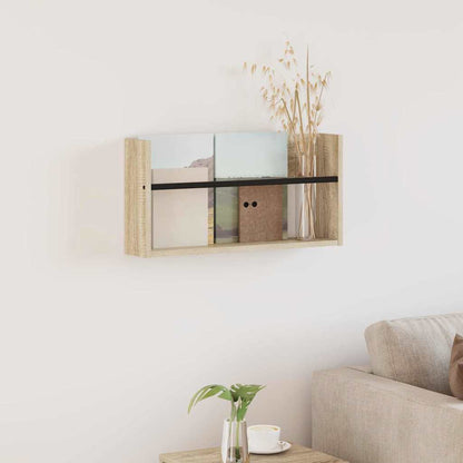 Regál Na Časopisy Sonoma Dub 60 X 12 X 30 Cm Kompozitní Dřevo