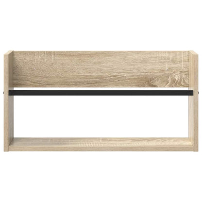 Regál Na Časopisy Sonoma Dub 60 X 12 X 30 Cm Kompozitní Dřevo
