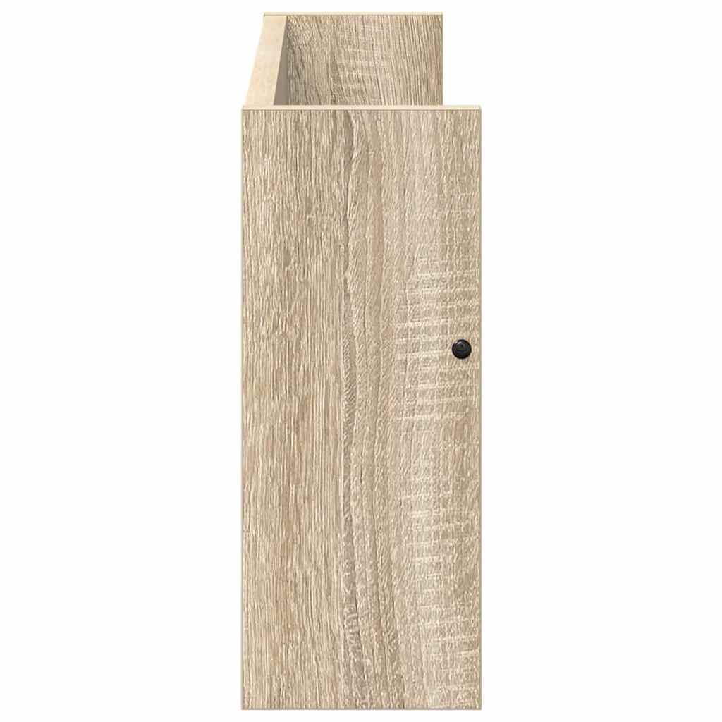 Regál Na Časopisy Sonoma Dub 60 X 12 X 30 Cm Kompozitní Dřevo