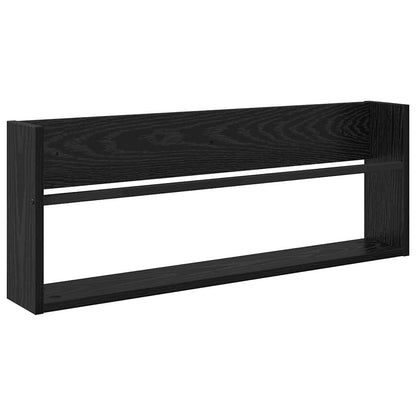 Regál Na Časopisy Černý Dub 80 X 12 X 30 Cm Kompozitní Dřevo