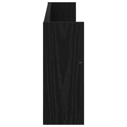 Regál Na Časopisy Černý Dub 80 X 12 X 30 Cm Kompozitní Dřevo
