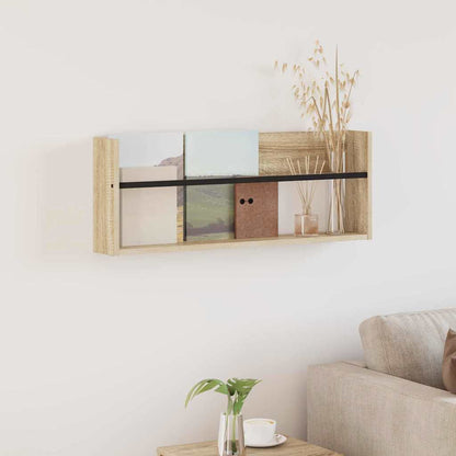 Regál Na Časopisy Sonoma Dub 80 X 12 X 30 Cm Kompozitní Dřevo