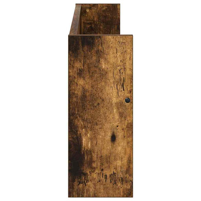 Regál Na Časopisy Kouřový Dub 80 X 12 X 30 Cm Kompozitní Dřevo